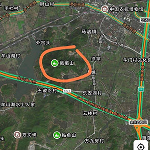 余姚也有一座峨眉山