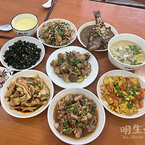 幸福分享之婆婆做的晚餐