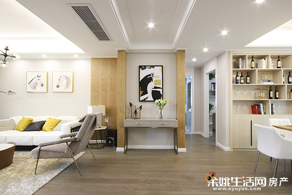 【小编探样板房】翰林园117㎡样板房——改善户型首选