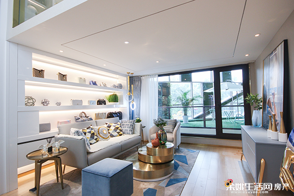 【小编探样板房】朴石·翰府66㎡loft公寓 清新优雅 别具匠心
