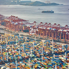 登花船岗看天下第一大港